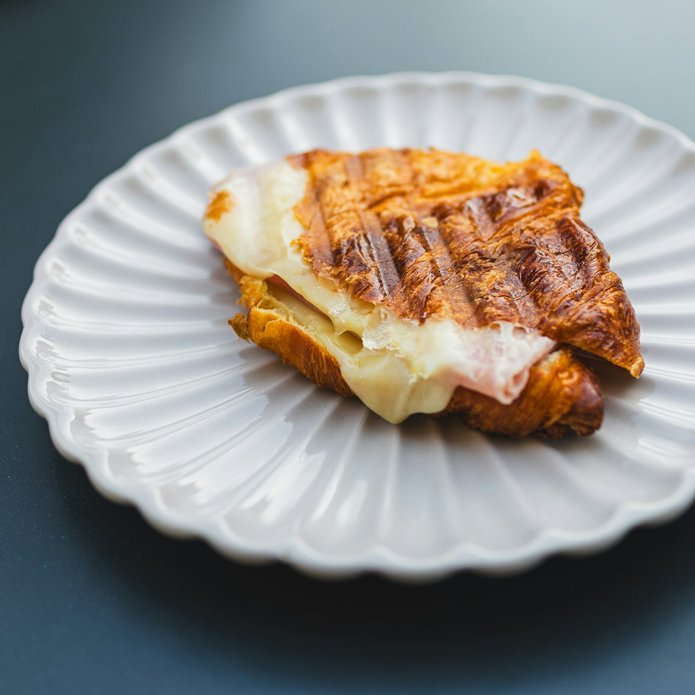 A cheese croissant