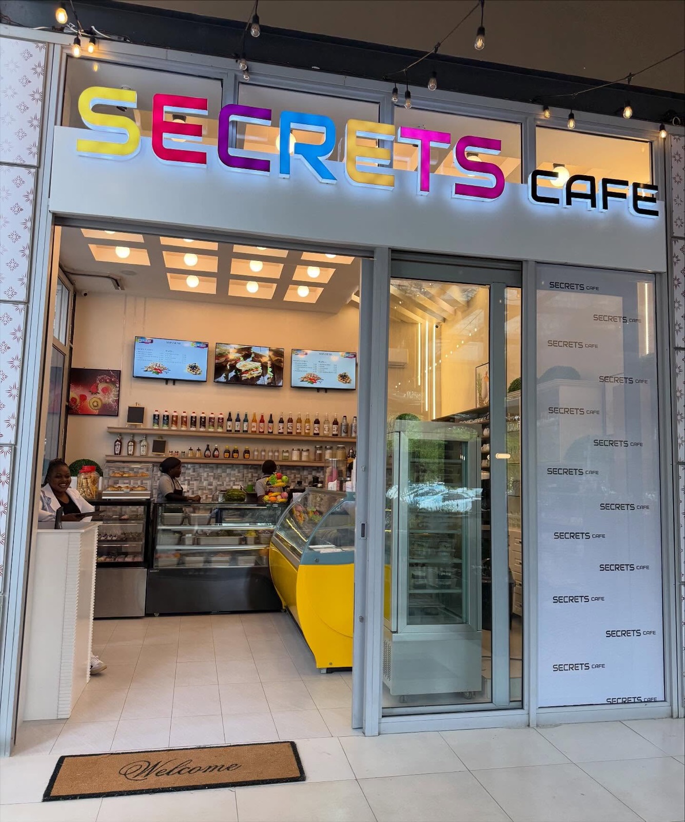 The Secrets Café storefront