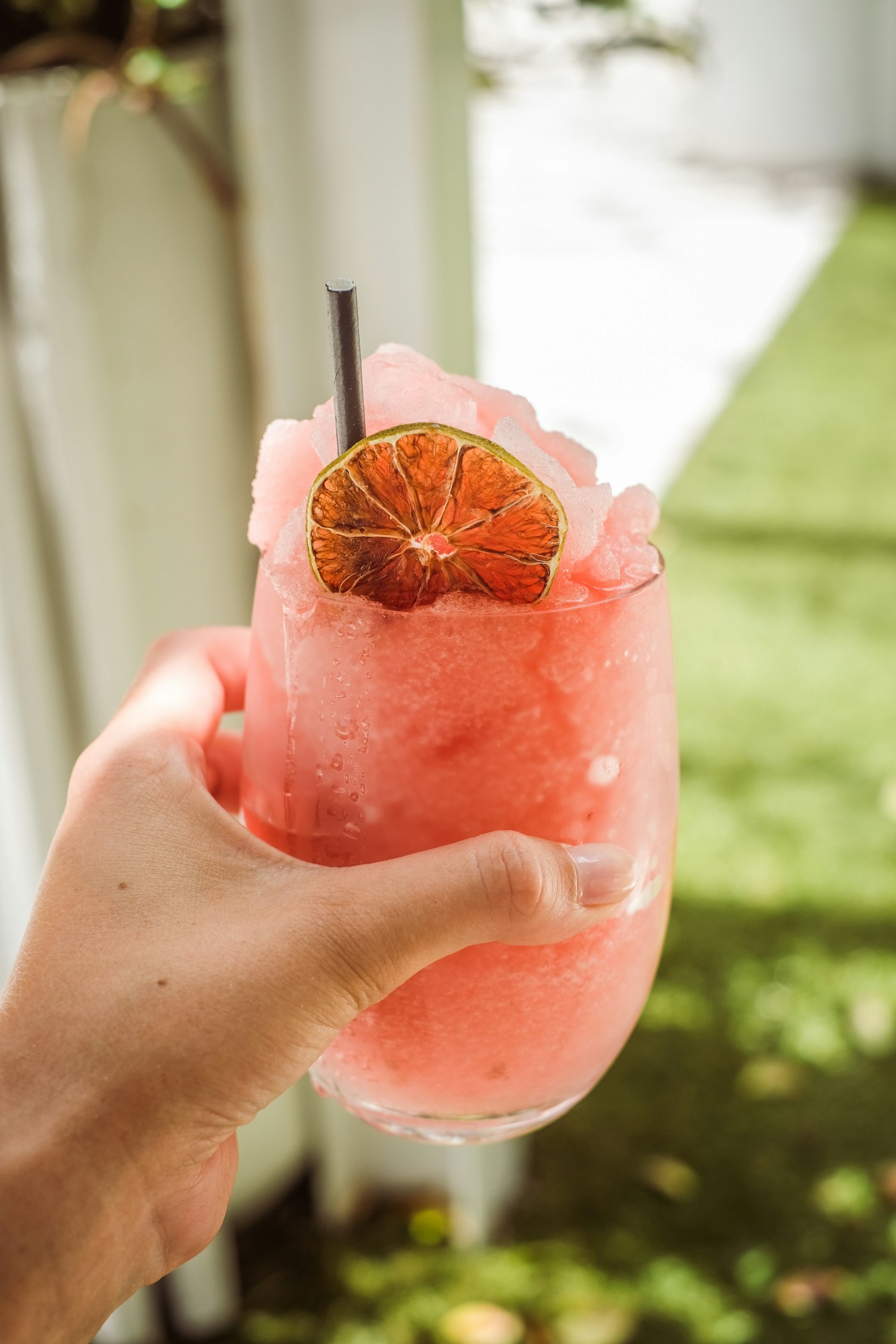 Strawberry slushy