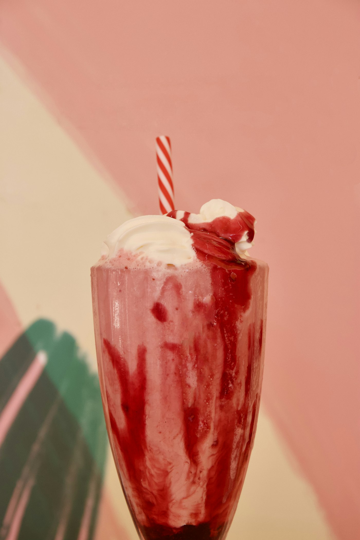 Strawberry milkshake